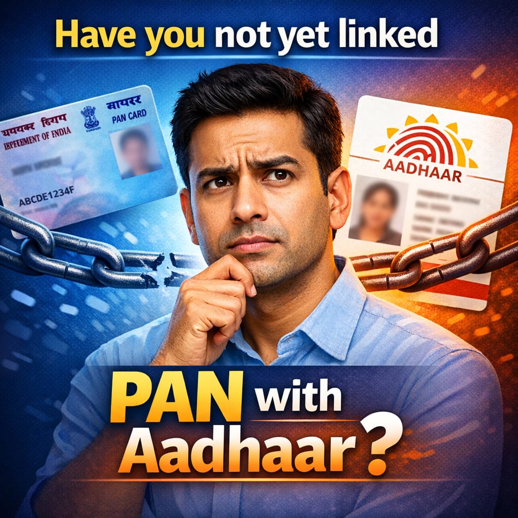 Have you not yet linked PAN with Aadhar?